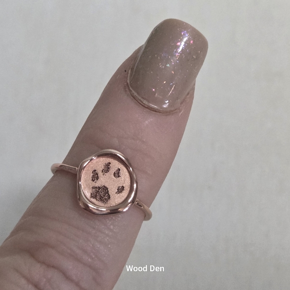 copper handmade cat paw ring size 7 NIB - Picture 2 of 6